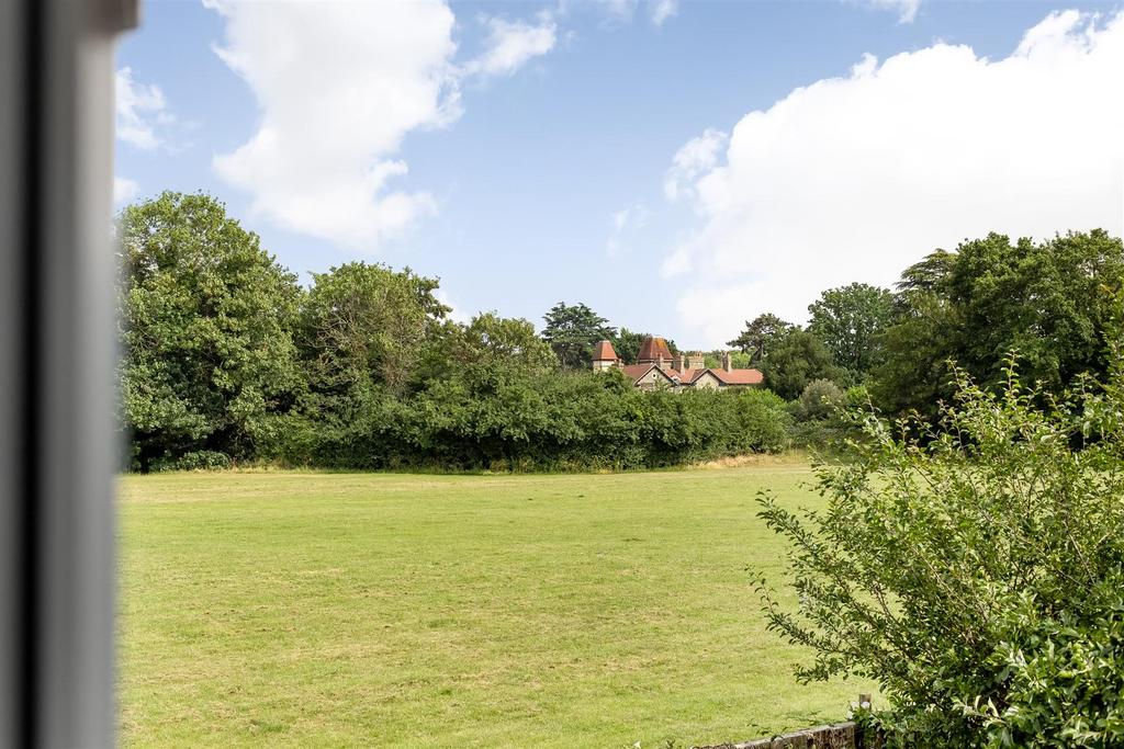 View of harvington park/woods from bedroom 1