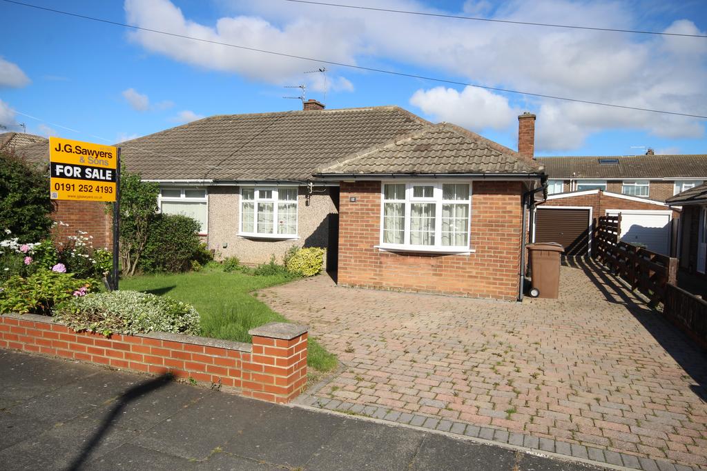 Grindon Close, West Monkseaton, Whitley Bay, NE25 9EB 2 bed semi