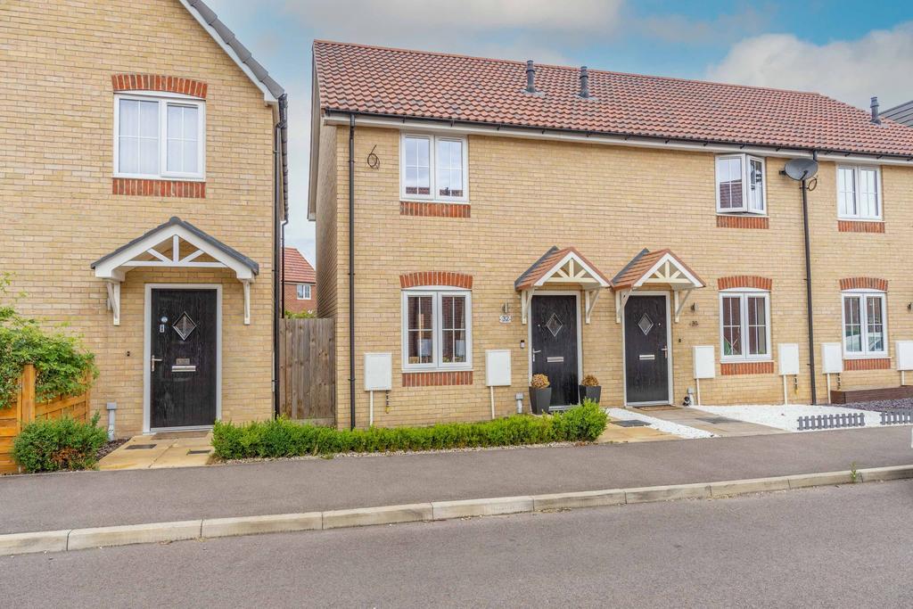 Willow Court, Cowbit, PE12 2 bed terraced house for sale £180,000
