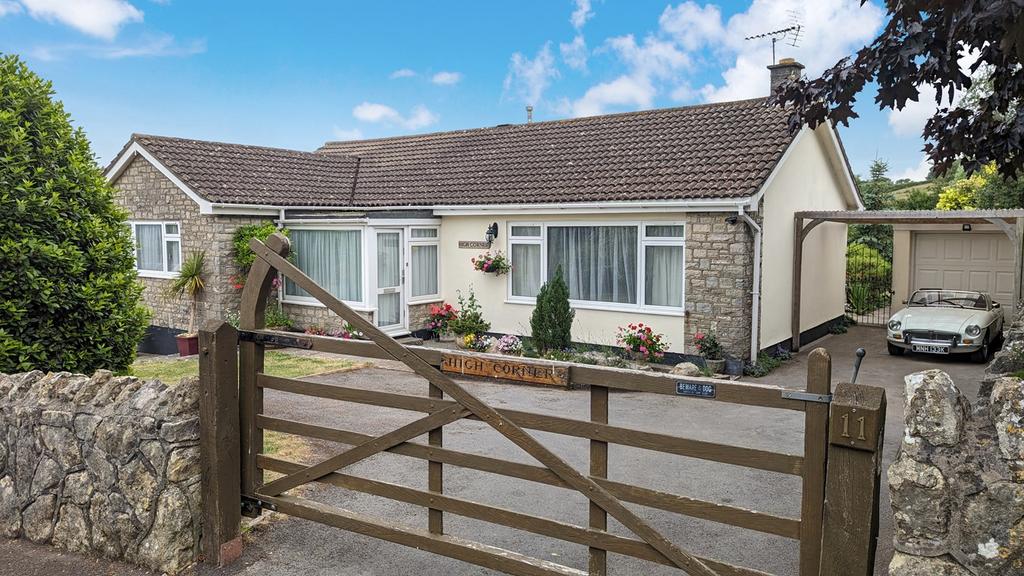 Back Lane, Westbury Sub Mendip, Nr... 3 bed detached bungalow £525,000