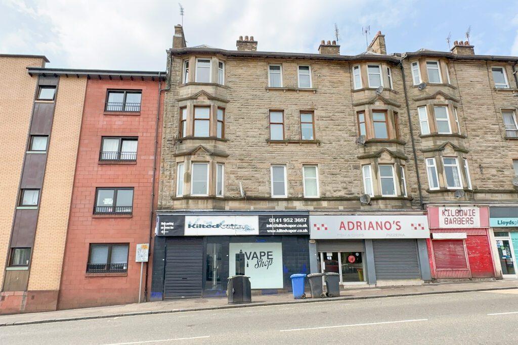 1/2, 367 Kilbowie Road, Clydebank 2 bed flat for sale £72,500