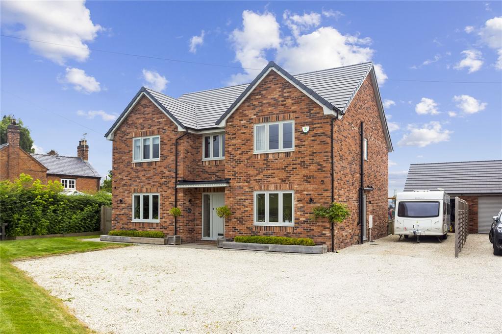 Wrexham Road, Faddiley, Nantwich... 4 bed detached house £675,000