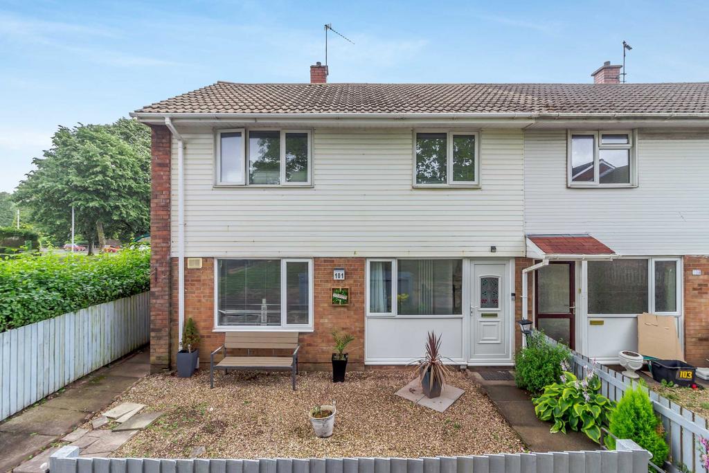 Henllys Way, Cwmbran 3 bed end of terrace house for sale £210,000