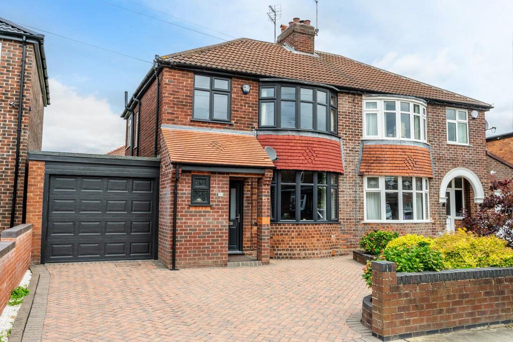 Heworth Hall Drive, Heworth, York 3 bed semidetached house for sale