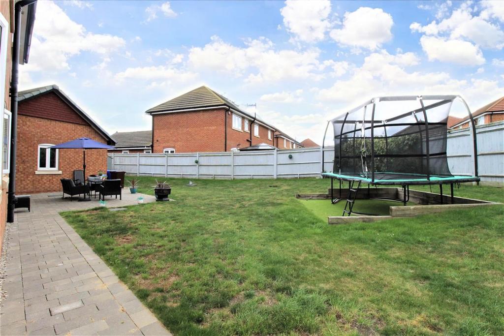 Rear garden