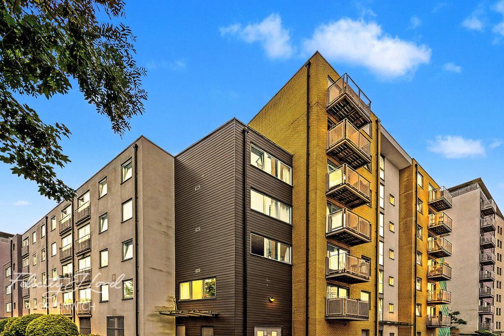 Apartment building facade, block of apartments