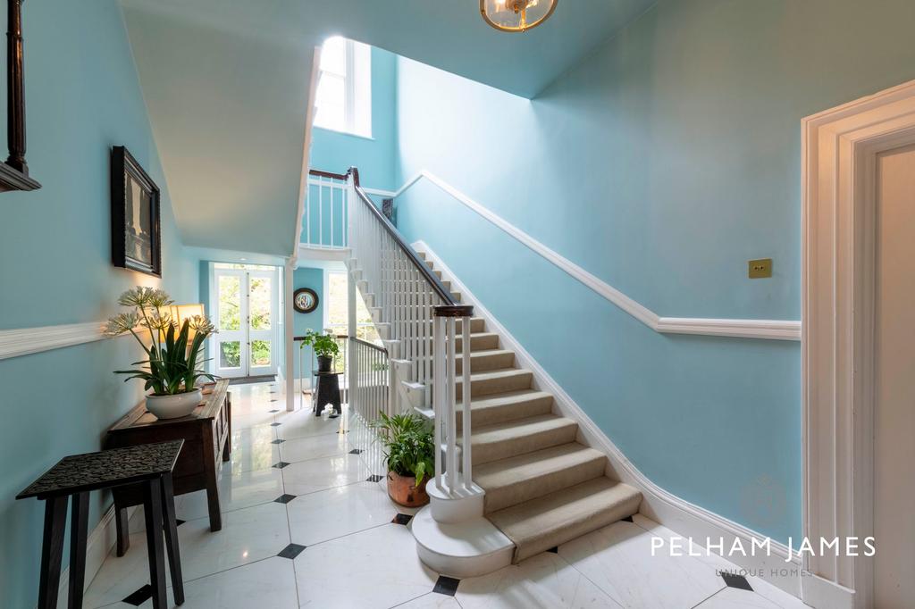 Entrance Hall, Walsoken House, St Peter&#39;s...