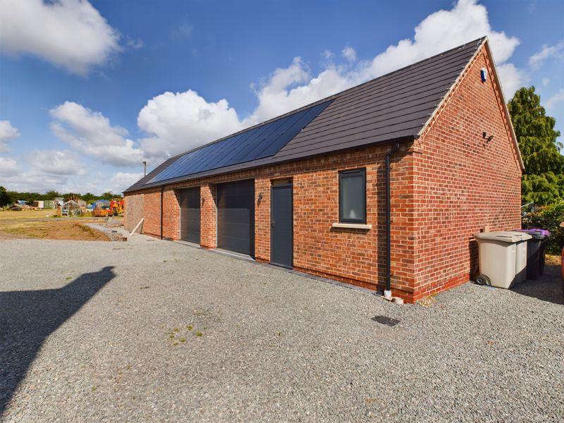 Brick outbuilding