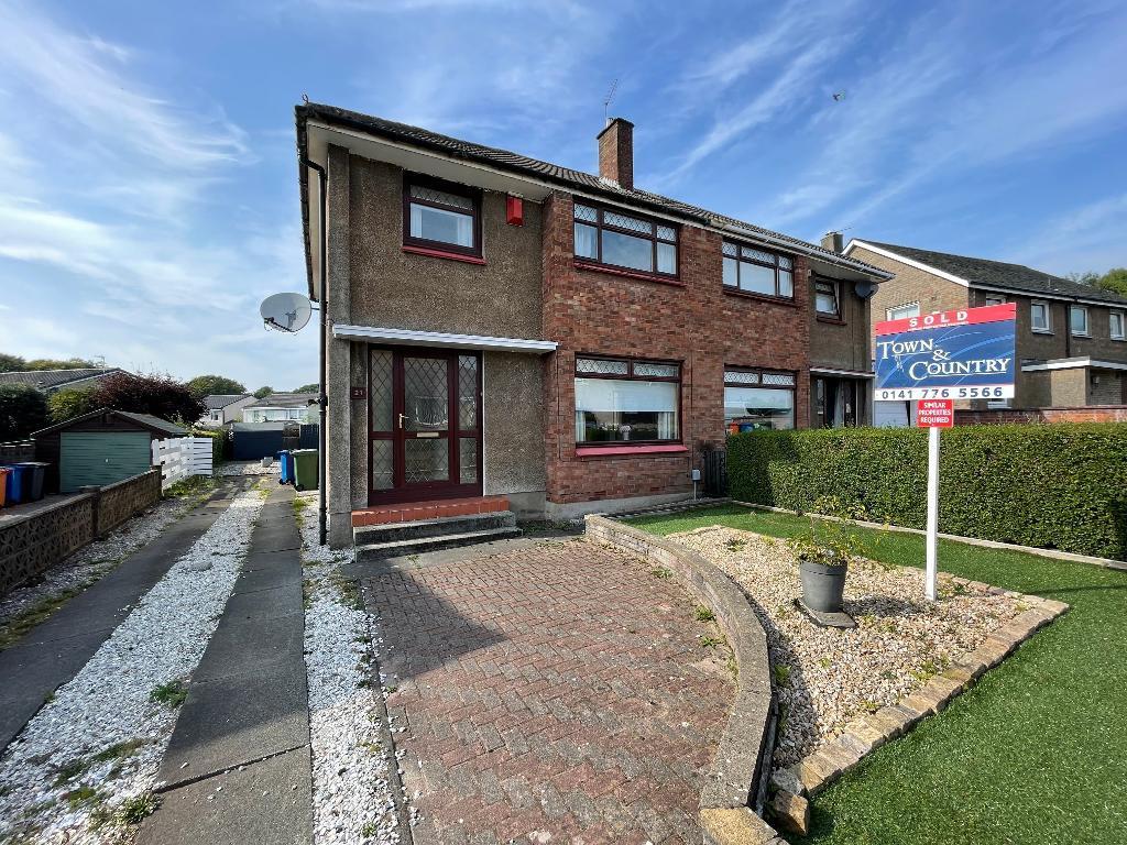 Norfolk Crescent, Glasgow, G64 3BA 3 bed semidetached