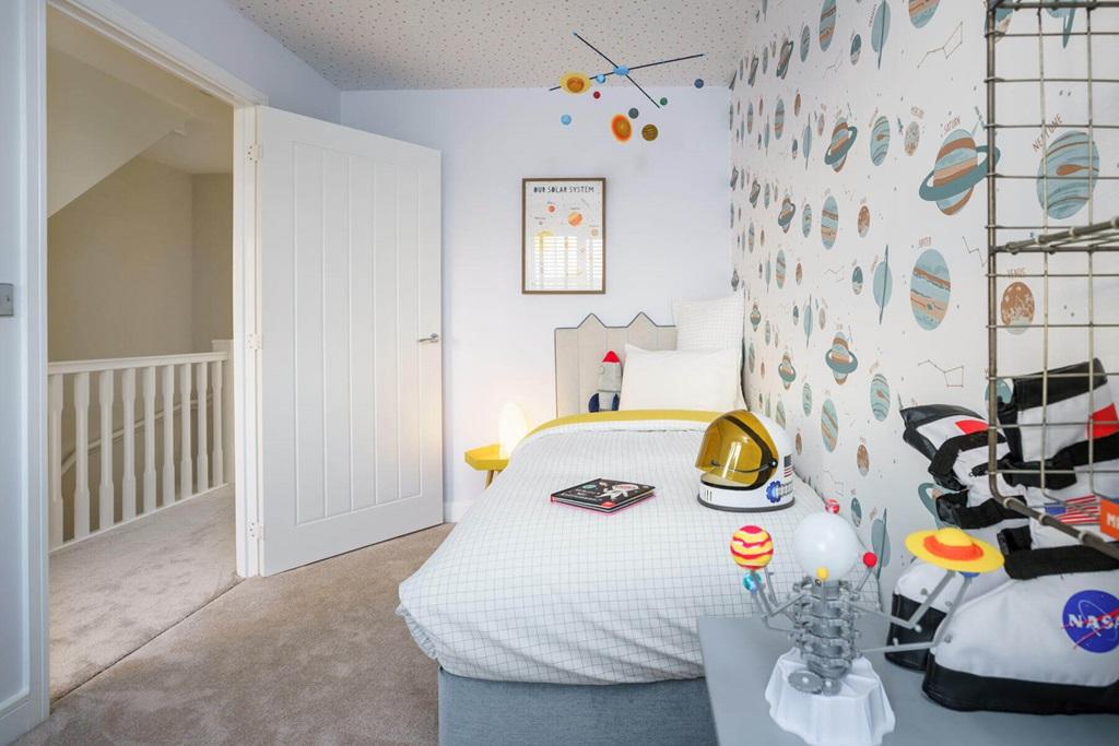 A third bedroom could also be used as a nursery...