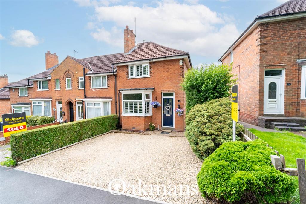Weoley Avenue, Birmingham, B29 2 bed end of terrace house for sale £