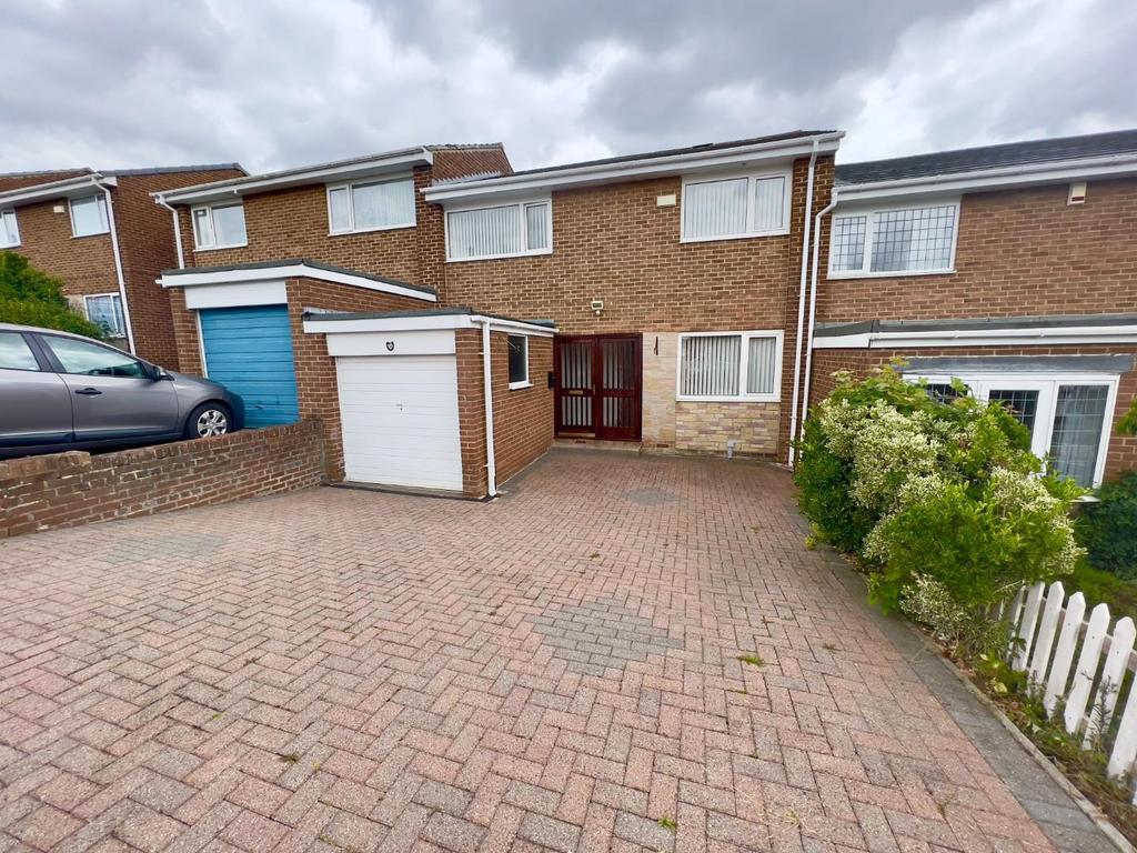 Elm Grove, Ushaw Moor, Durham 3 bed terraced house for sale £135,000