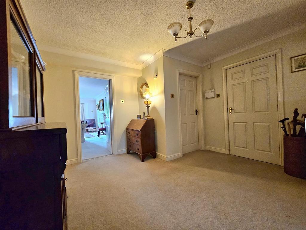 Private entrance hallway