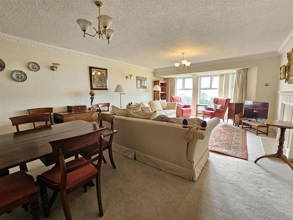Lounge with dining area