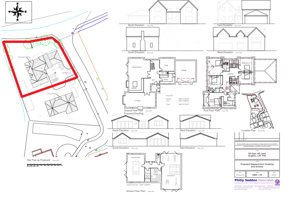 GAW HILL LANE, AUGHTON 4 bed detached house for sale £625,000