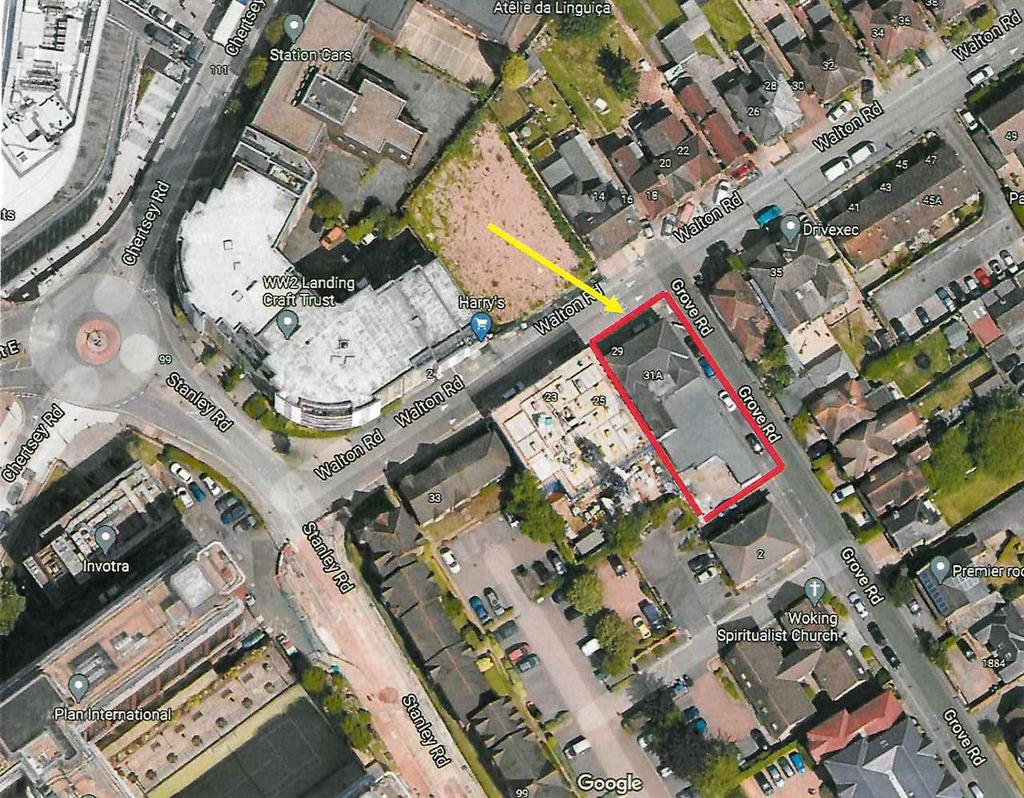 29 31 Walton Road, 29 Walton Road, Woking, GU21 5DL Land for sale £