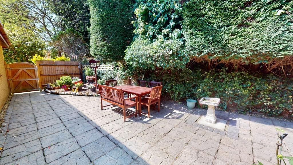Rear garden