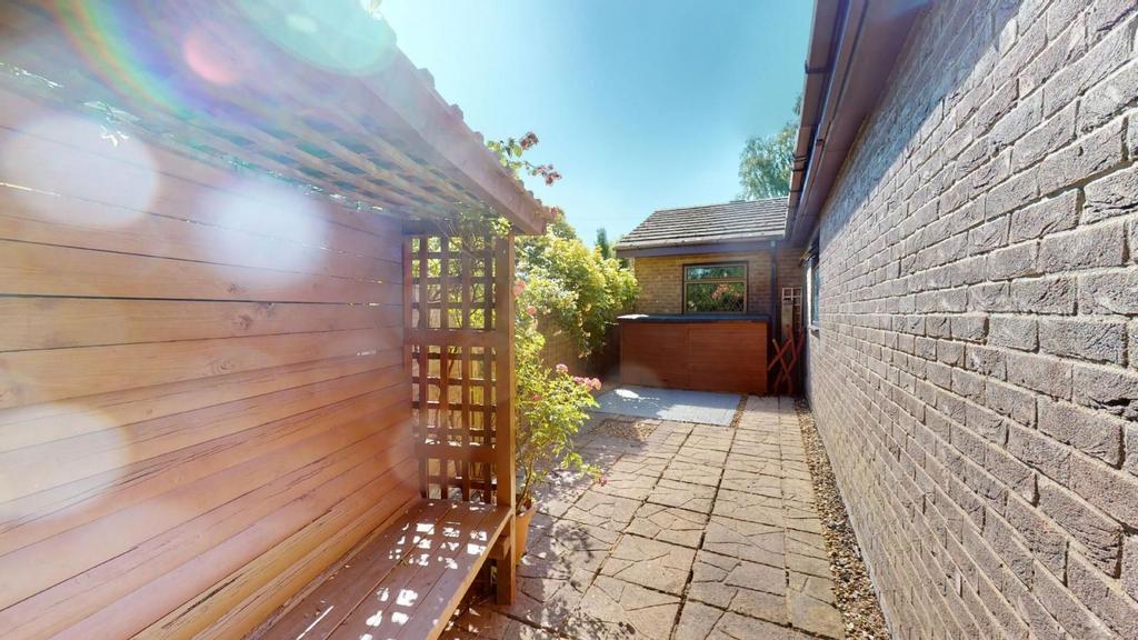 Rear garden