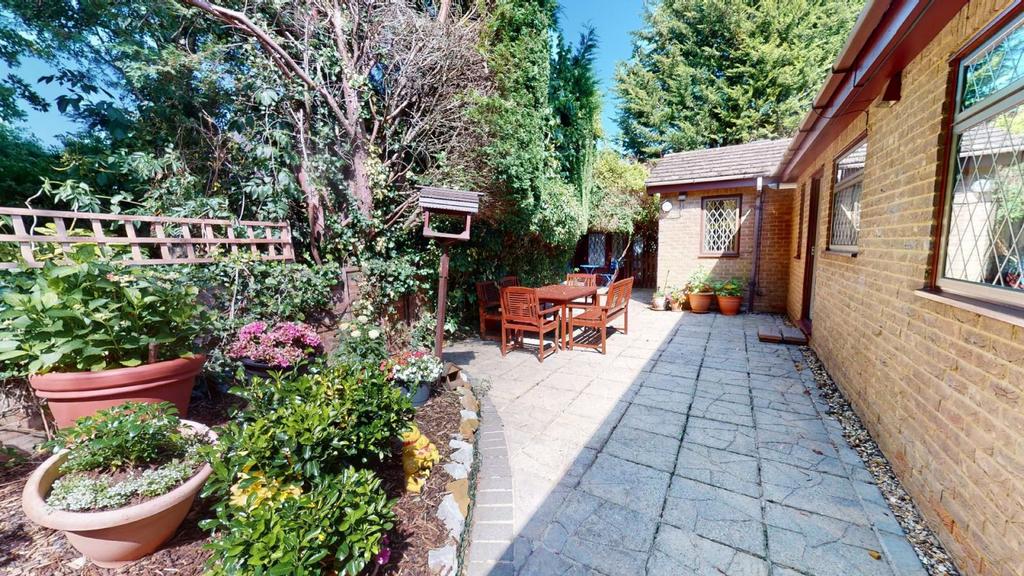 Rear garden