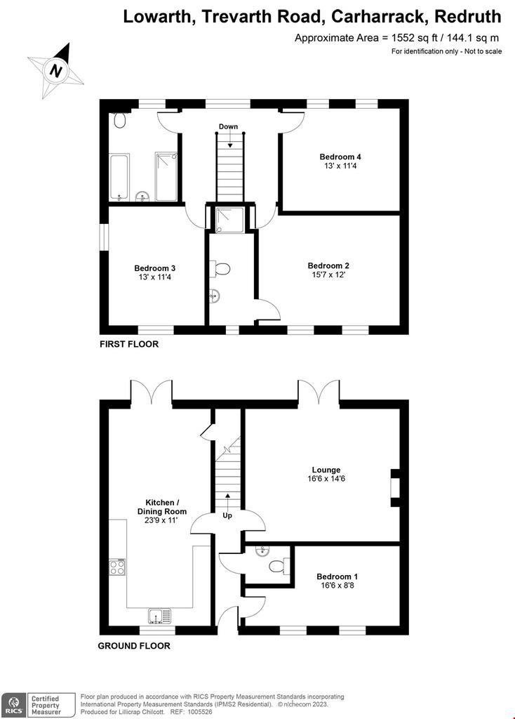 Carharrack, Redruth, Cornwall 4 bed detached house for sale £495,000