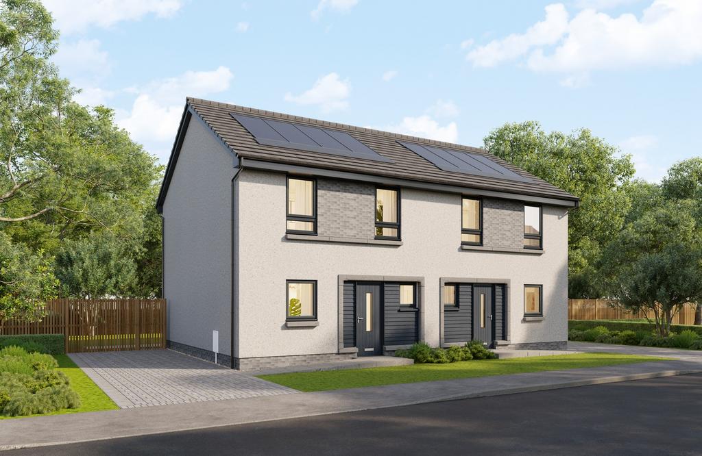 The Anson, Winton Park, Blindwells, East Lothian, EH32 9GT 3 bed semi
