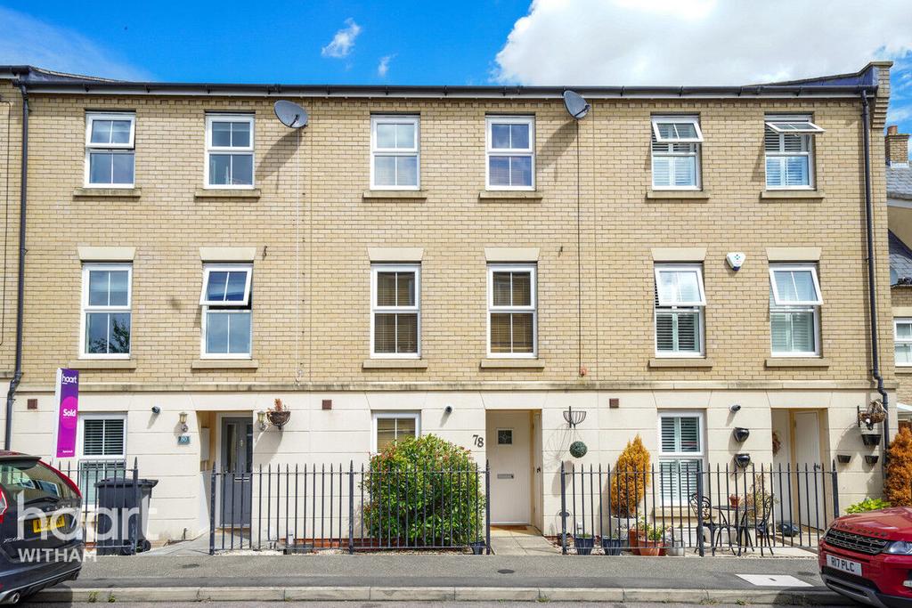 Holst Avenue, Witham 3 bed townhouse for sale £325,000