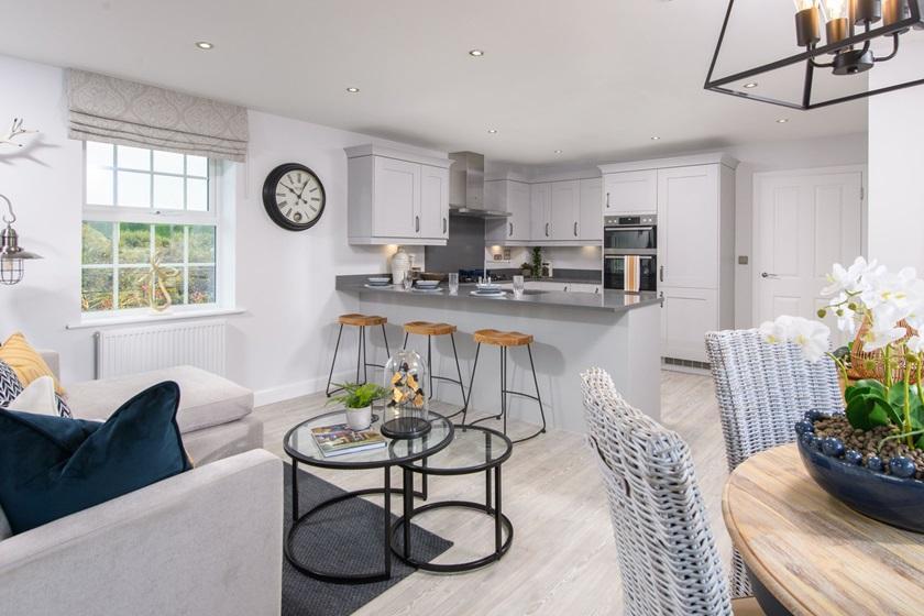 Open plan Kitchen and Family Room