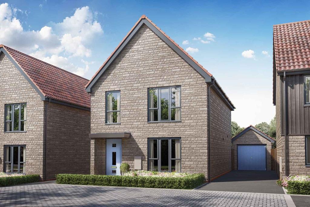 The Huxford Plot 53 at Ladden Garden Village, Dowsell Way, Yate BS37