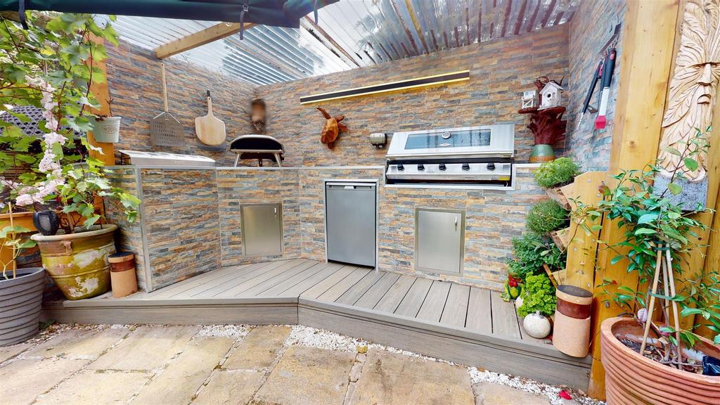 Outside kitchen