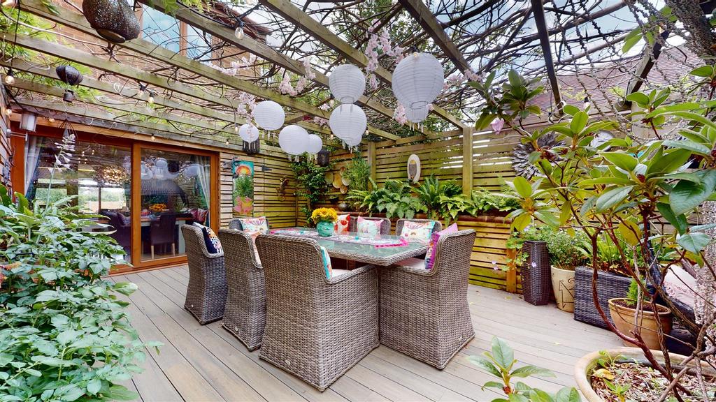 Rear garden