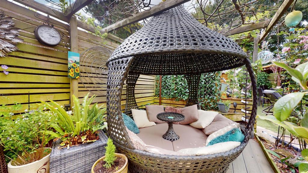 Rear garden