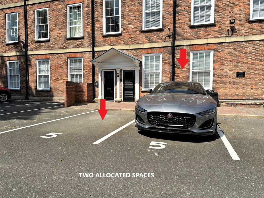 TWO Allocated Parking Spaces 492