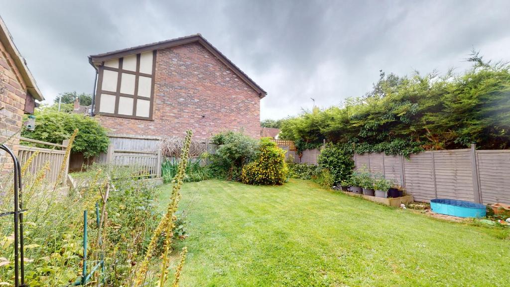 Rear garden