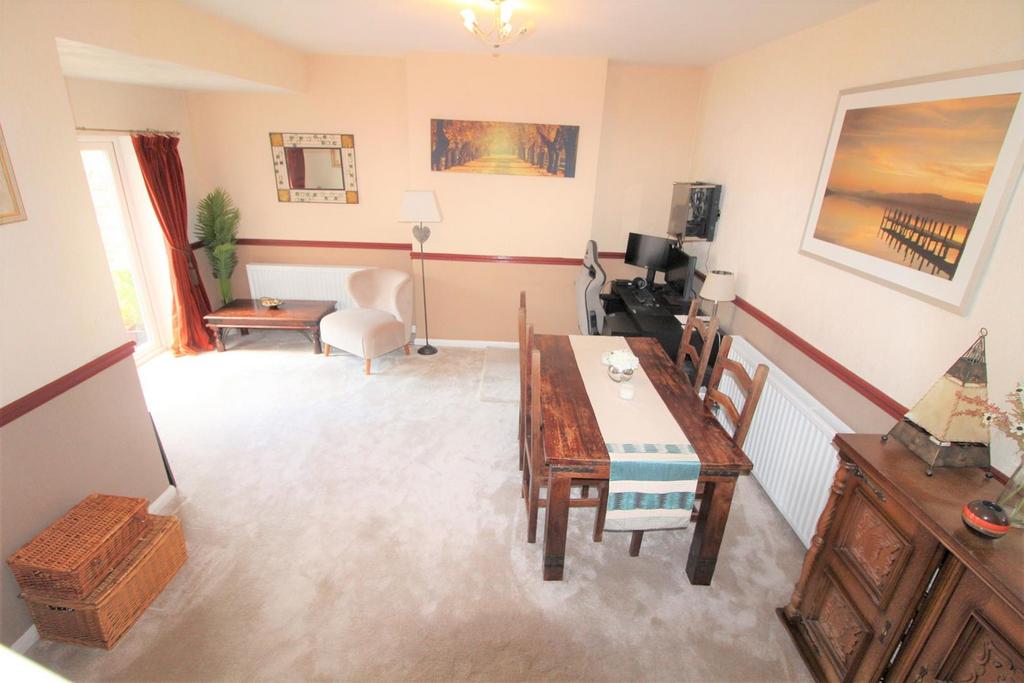 Extended dining room