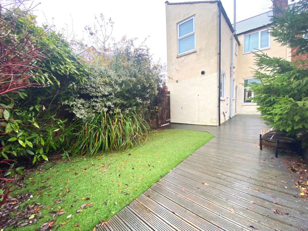 Rear garden