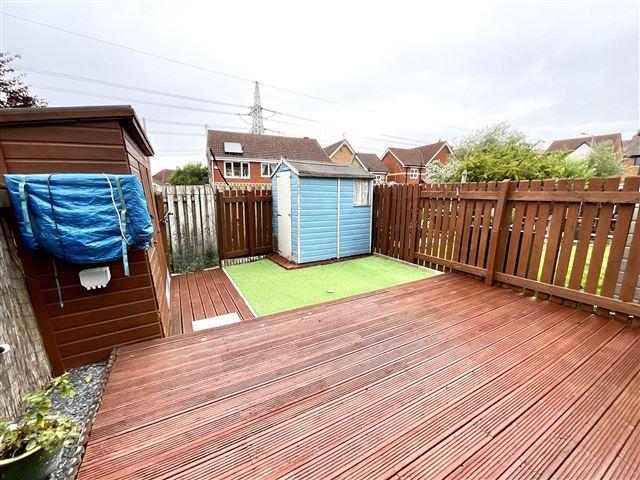 Rear garden