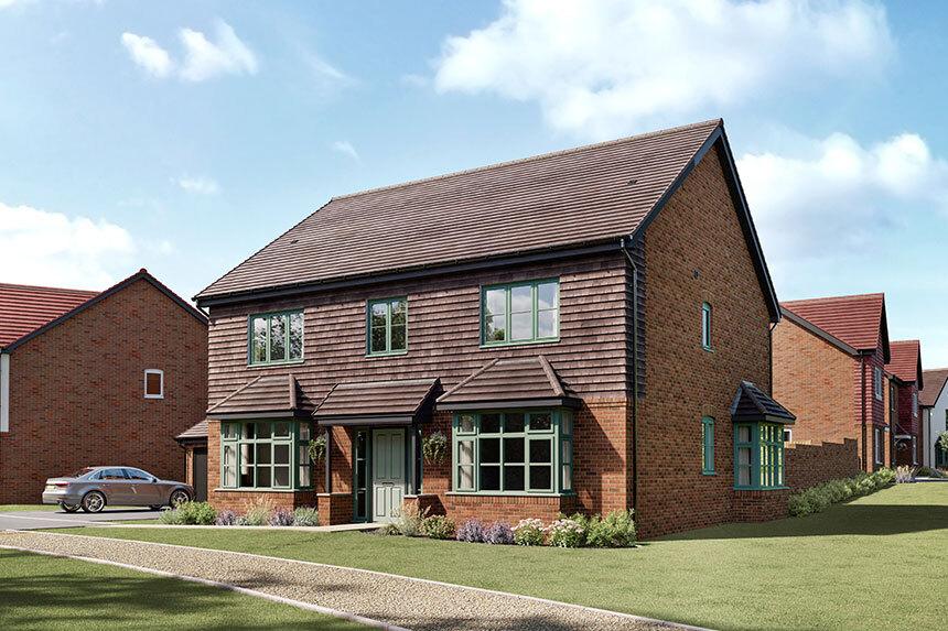 Plot 124, The Lime at Coronation Fields, Park Lane RG40 5 bed detached ...