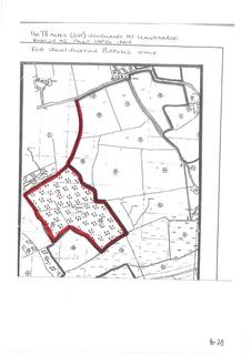 Farm land for sale, 16.78 acres Woodland at Llanddarog