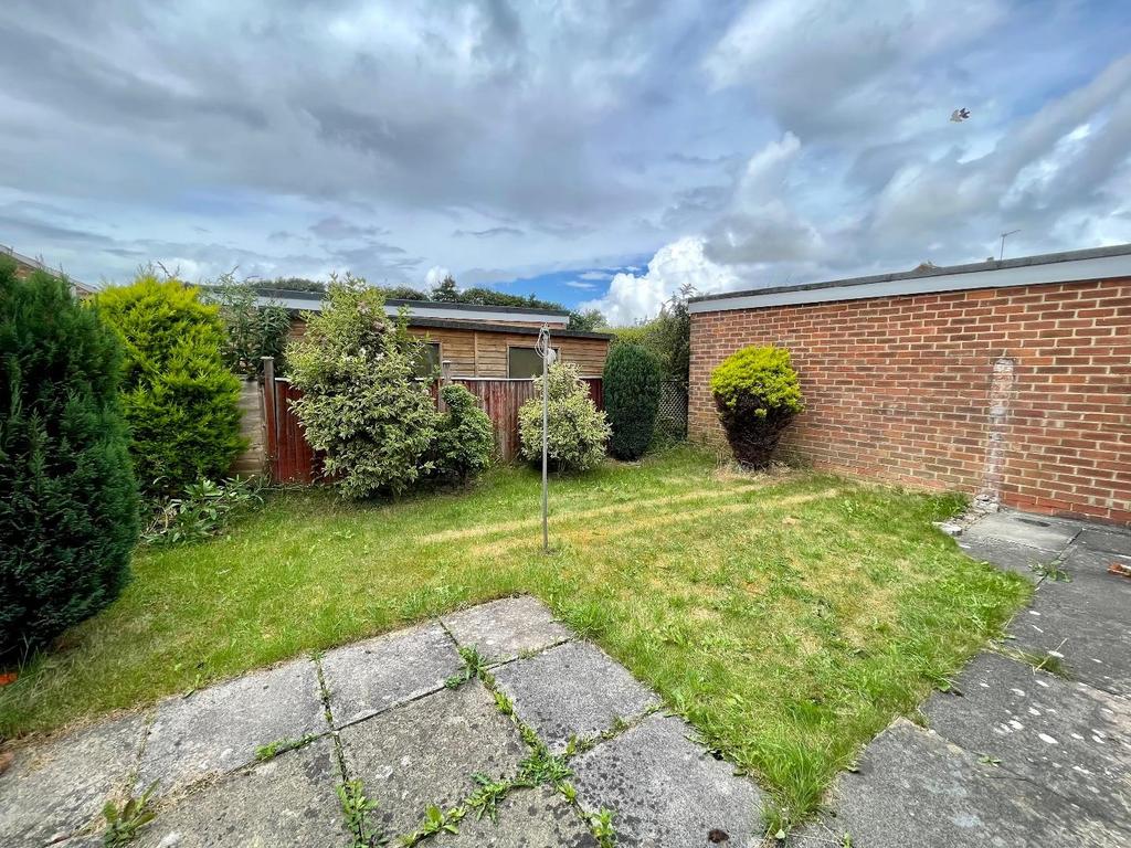 Rear garden
