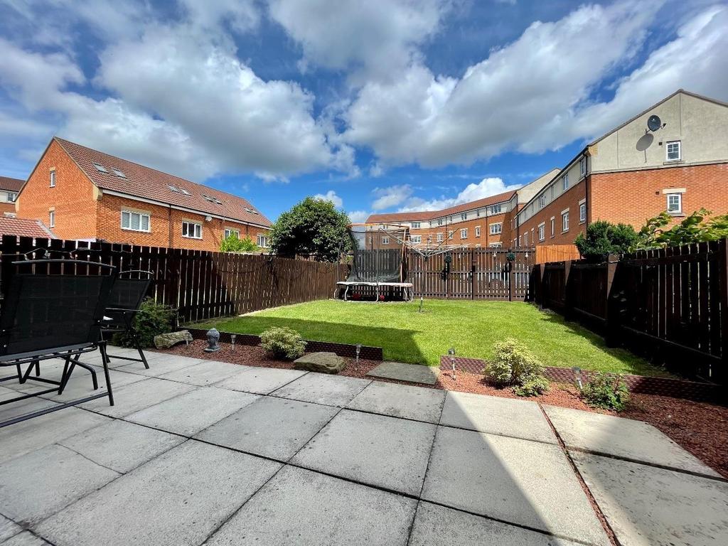 Rear garden