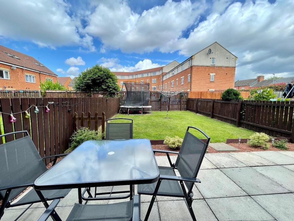Rear garden