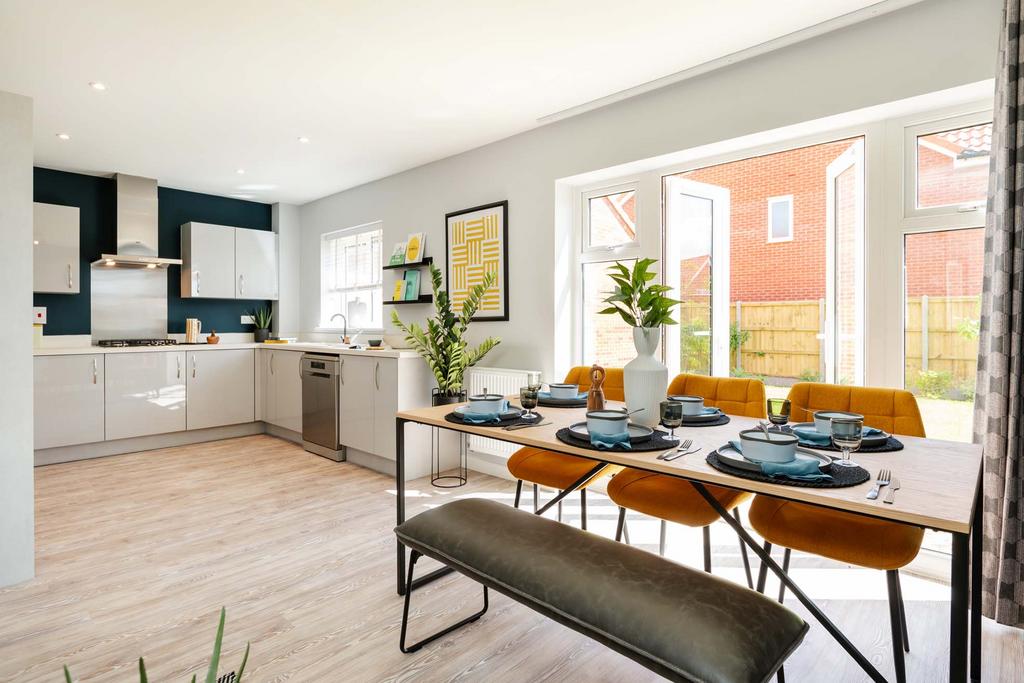 Plot 78, The Locke at Bloor Homes at... 4 bed detached house - £450,000