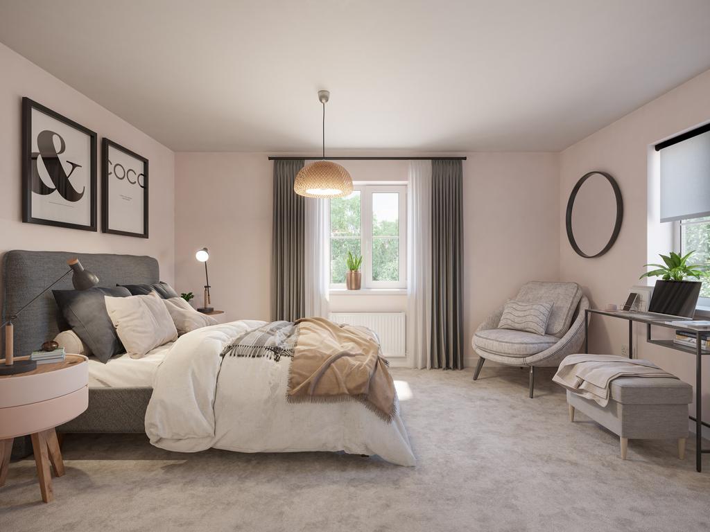 David Wilson Homes Drayton Bedroom