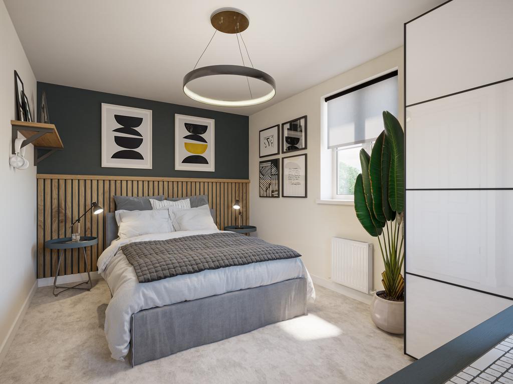 David Wilson Homes  Drayton Bedroom