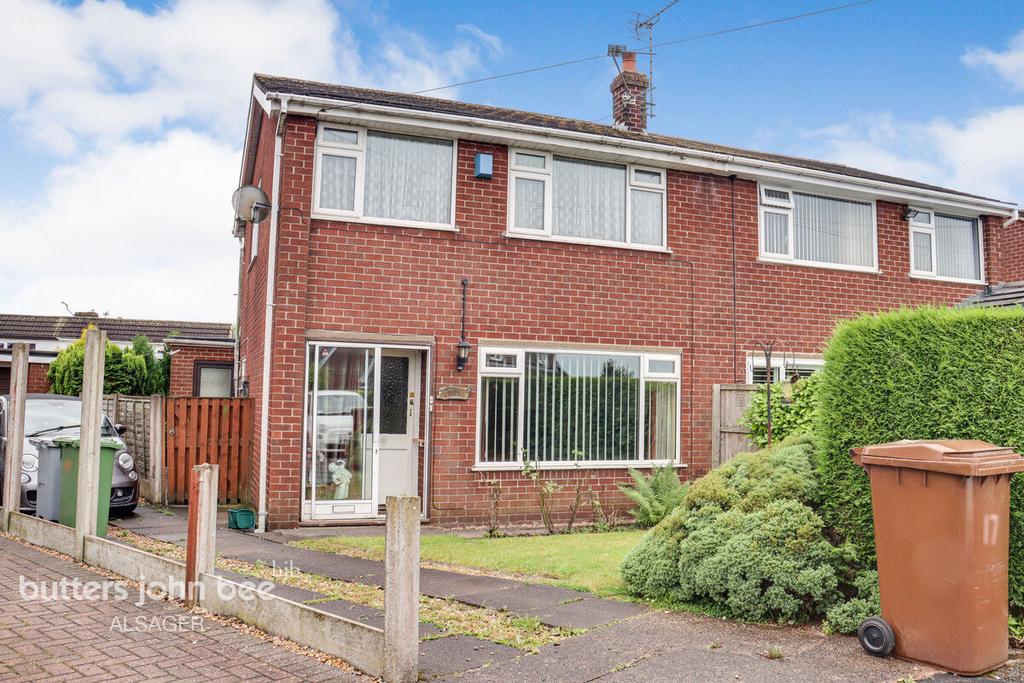 Grays Close, Scholar Green 3 bed semi-detached house - £146,000