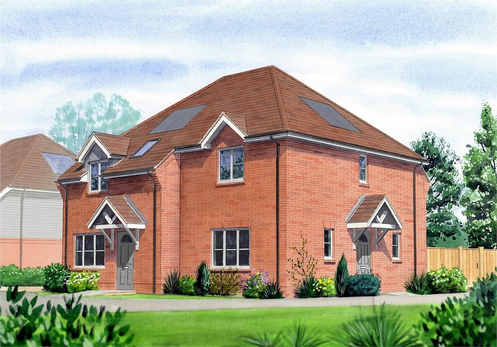 Boorley Court, Boorley Green, Winchester Road, Botley. 2 bed semi