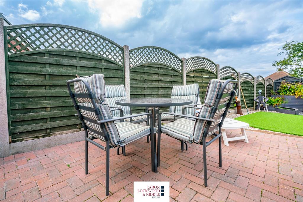 Rear Patio.