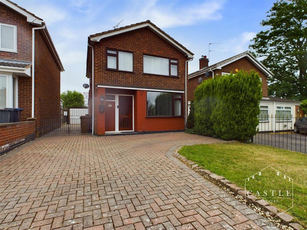 Roston Drive, Hinckley 3 bed detached house for sale £260,000