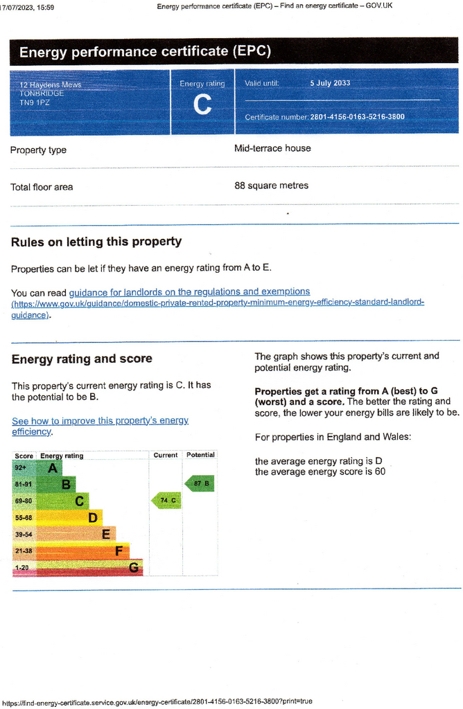 EPC (Contains public sector information licensed under the Open Government Licence v3.0.)