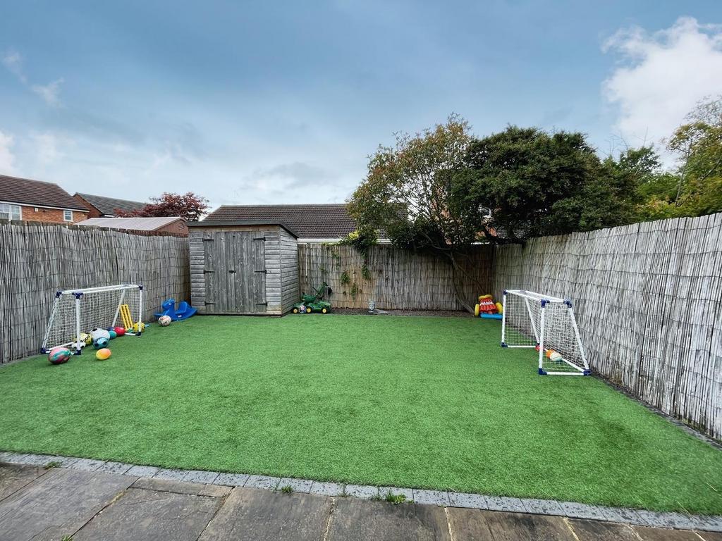 Rear garden